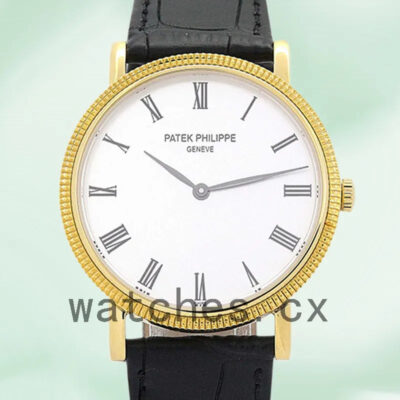 Patek Philippe Calatrava Men’s 36mm 5120J-001 Gold-tone Replica Watches