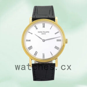 Patek Philippe Calatrava Men’s 36mm 5120J-001 Gold-tone Replica Watches