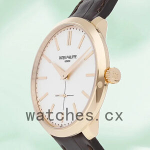 Patek Philippe Calatrava 43mm 5123R-001 Men’s Rose Gold-tone White Dial Replica Watches