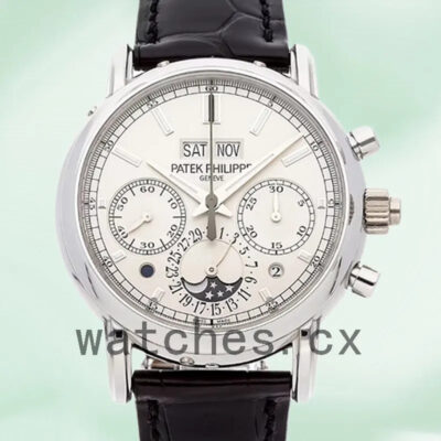 Patek Philippe Grand Complications 42mm 5204P-010 Men’s White Dial Replica Watches