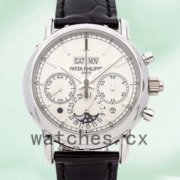 Patek Philippe Grand Complications 42mm 5204P-010 Men’s White Dial Replica Watches