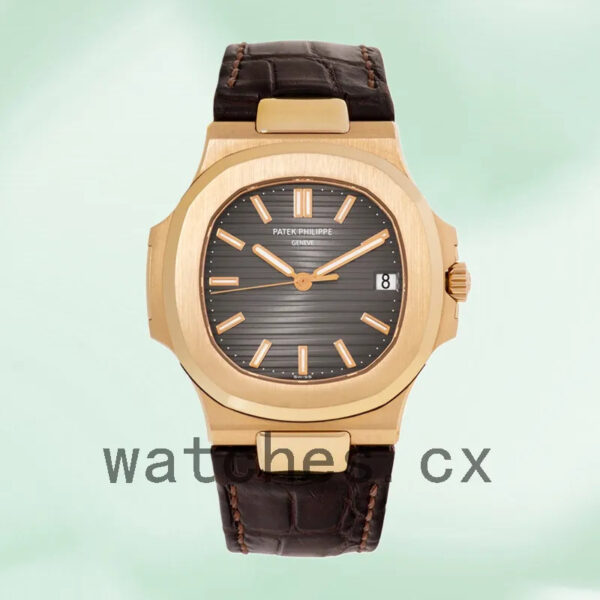 Patek Philippe Nautilus 5711R-001 40mm Men’s Automatic Grey Dial Replica Watches