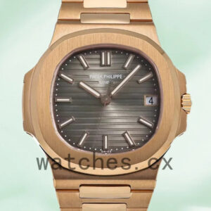 Patek Philippe Nautilus Men’s 40mm 5711R-001 Grey Dial Automatic Replica Watches