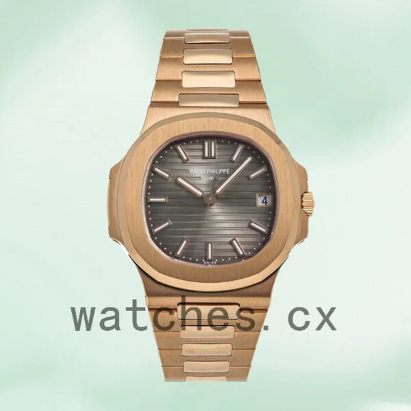 Patek Philippe Nautilus Men’s 40mm 5711R-001 Grey Dial Automatic Replica Watches