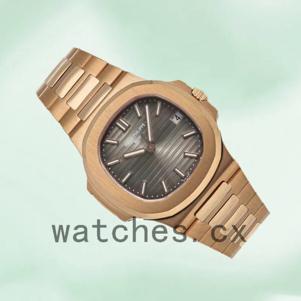 Patek Philippe Nautilus Men’s 40mm 5711R-001 Grey Dial Automatic Replica Watches