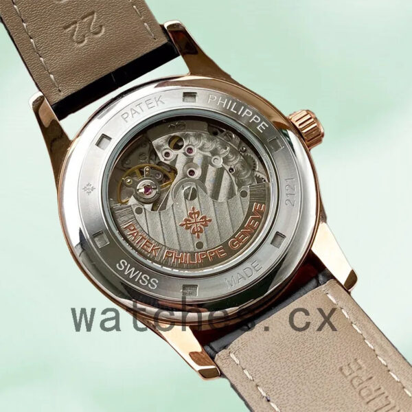 Patek Philippe Calatrava 40mm 3919J-1 Men’s Rose Gold-tone Replica Watches - Image 4