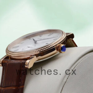 Patek Philippe Calatrava Men’s 5119R-001 40mm Leather Strap Rose Gold-tone Replica Watches