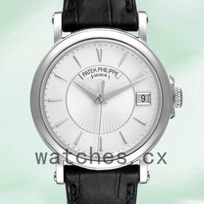 Patek Philippe Calatrava Men’s 40mm 5153G-001-1 White Dial Replica Watches