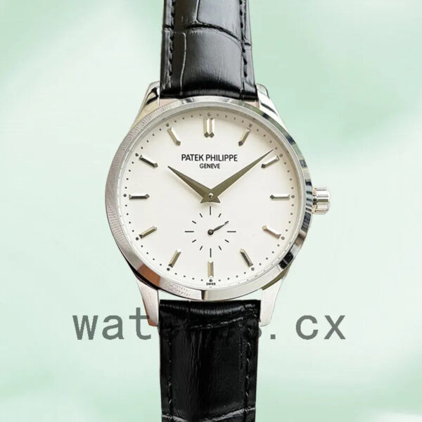 Patek Philippe Calatrava Men’s 40mm 5196G-001 Automatic White Dial Replica Watches