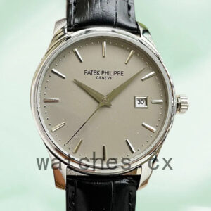 Patek Philippe Calatrava 40mm 5227G-001-1 Men’s Automatic Leather Strap Replica Watches