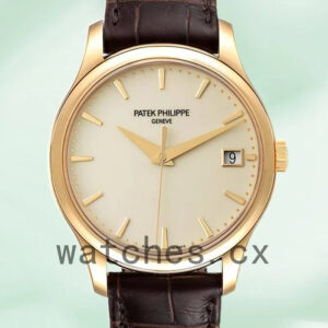 Patek Philippe Calatrava 5227J-001 40mm Men’s Leather Strap Replica Watches