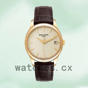 Patek Philippe Calatrava 5227J-001 40mm Men’s Leather Strap Replica Watches