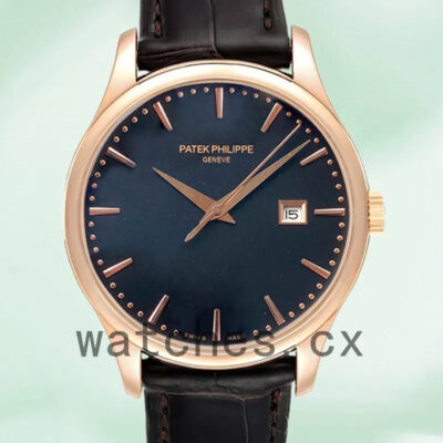 Patek Philippe Calatrava 40mm Men’s 5227R-001-2 Rose Gold-tone Replica Watches