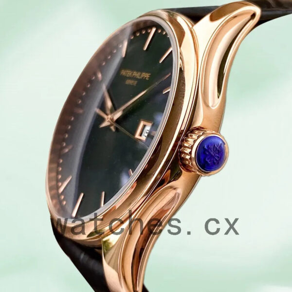 Patek Philippe Calatrava 40mm Men’s 5227R-001-2 Rose Gold-tone Replica Watches - Image 3