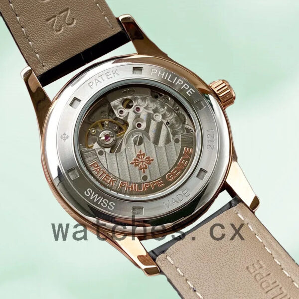 Patek Philippe Calatrava 40mm Men’s 5227R-001-2 Rose Gold-tone Replica Watches - Image 4