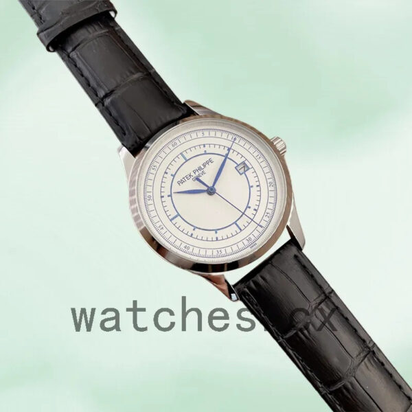 Patek Philippe Calatrava 5296G 40mm Men’s White Dial Replica Watches