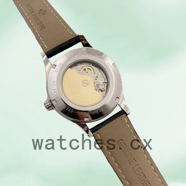 Patek Philippe Calatrava 5296G 40mm Men’s White Dial Replica Watches - Image 4