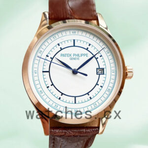 Patek Philippe Calatrava 5296R-001 40mm Men’s Rose Gold-tone/Gold-tone Automatic Replica Watches