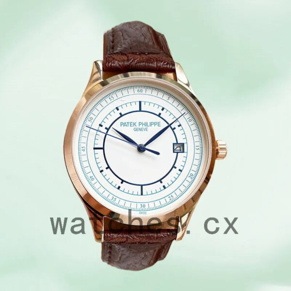 Patek Philippe Calatrava 5296R-001 40mm Men’s Rose Gold-tone/Gold-tone Automatic Replica Watches