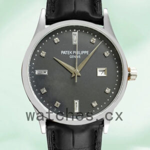 Patek Philippe Calatrava 5297G-001 40mm Men’s Silver-tone Replica Watches