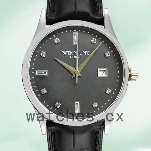 Patek Philippe Calatrava 5297G-001 40mm Men’s Silver-tone Replica Watches
