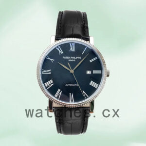 Patek Philippe Calatrava 40mm Men’s CalatravaBKRL004 Silver-tone Replica Watches