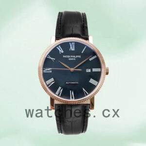 Patek Philippe Calatrava Men’s CalatravaBKRL005 40mm Black Dial Replica Watches