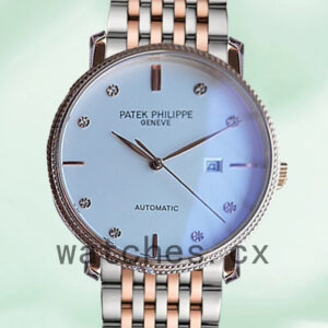Patek Philippe Calatrava Men’s CalatravaWSB008 40mm Rose Gold-tone Replica Watches