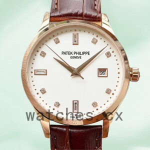 Patek Philippe Calatrava 40mm CalatravaWSL002 Men’s Automatic Rose Gold-tone Replica Watches