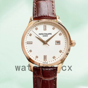 Patek Philippe Calatrava 40mm CalatravaWSL002 Men’s Automatic Rose Gold-tone Replica Watches