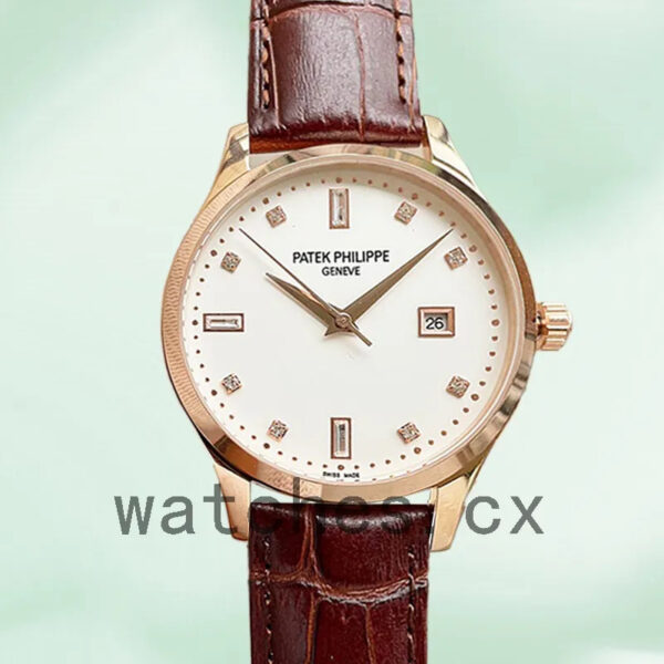 Patek Philippe Calatrava 40mm CalatravaWSL002 Men’s Automatic Rose Gold-tone Replica Watches