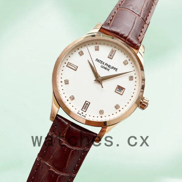 Patek Philippe Calatrava 40mm CalatravaWSL002 Men’s Automatic Rose Gold-tone Replica Watches