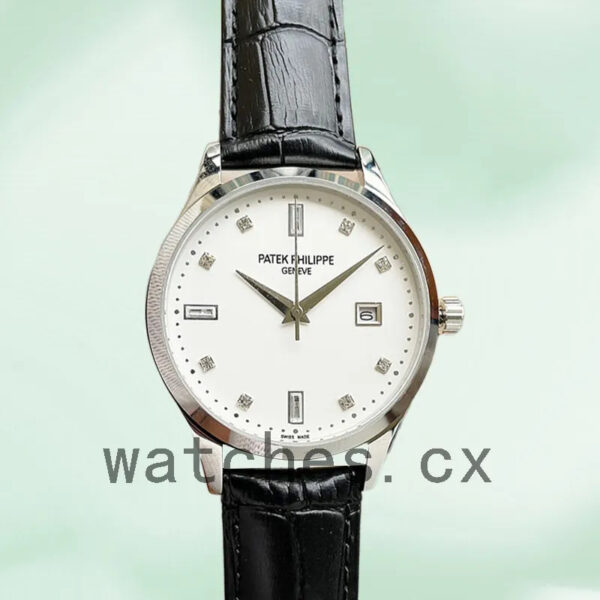 Patek Philippe Calatrava CalatravaWSL003 Men’s 40mm White Dial Replica Watches