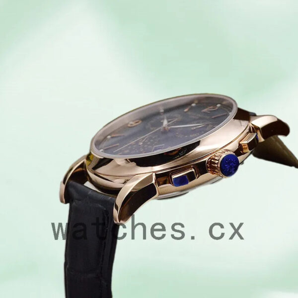 Patek Philippe Complications Men’s 40mm ComplicationsBLSL023 Automatic Leather Strap Replica Watches