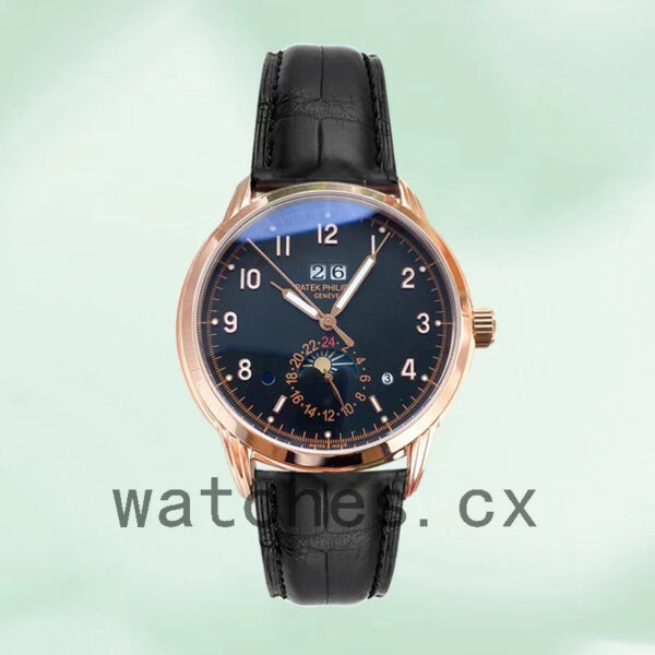 Patek Philippe Grand Complications Men’s GrandBKAL019 40mm Black Dial Replica Watches - Image 2