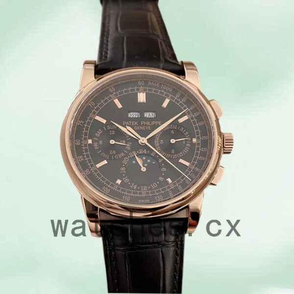 Patek Philippe Grand Complications 40mm Men’s REF.5970-1 Rose Gold-tone Replica Watches - Image 2
