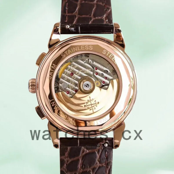 Patek Philippe Grand Complications 40mm Men’s REF.5970-1 Rose Gold-tone Replica Watches - Image 5