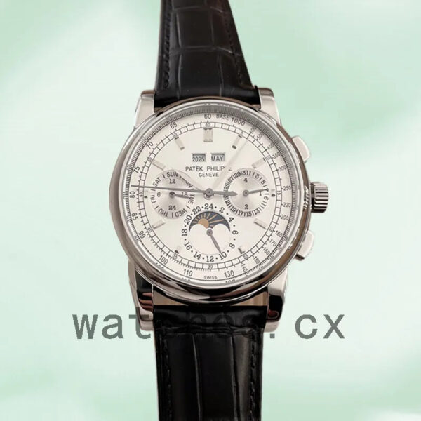 Patek Philippe Grand Complications Men’s REF.5970 40mm White Dial Automatic Replica Watches - Image 2