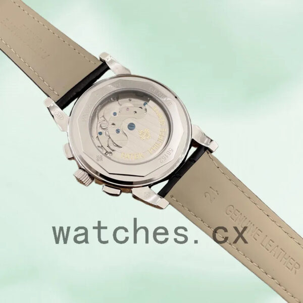 Patek Philippe Grand Complications Men’s REF.5970 40mm White Dial Automatic Replica Watches - Image 4
