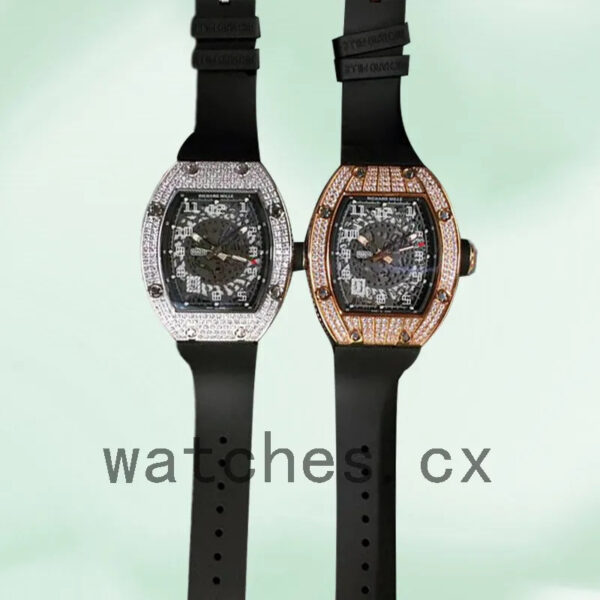 Richard Mille RM010 Men RM010-001 Around 50*42mm Rubber Band Replica Watches - Image 3