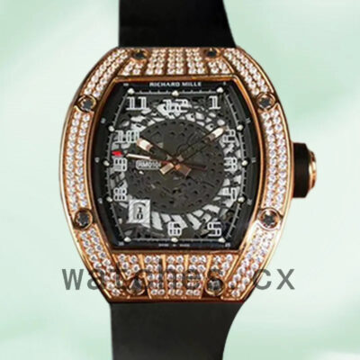Richard Mille RM010 RM010-002 Around 50*42mm Men Rubber Band Replica Watches
