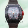 Richard Mille RM011 Men Around 50*40mm RM011-001 Rubber Band Replica Watches