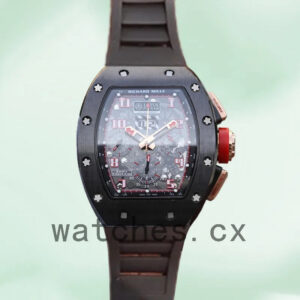 Richard Mille RM011 Men Around 50*40mm RM011-001 Rubber Band Replica Watches
