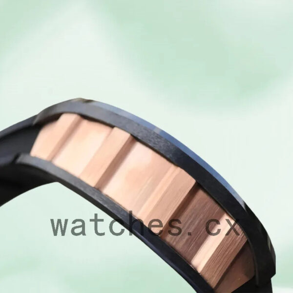 Richard Mille RM011 Men Around 50*40mm RM011-001 Rubber Band Replica Watches - Image 3