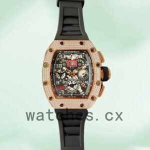 Richard Mille RM011 Around 45mm RM011-021 Men Rose Gold-tone Replica Watches