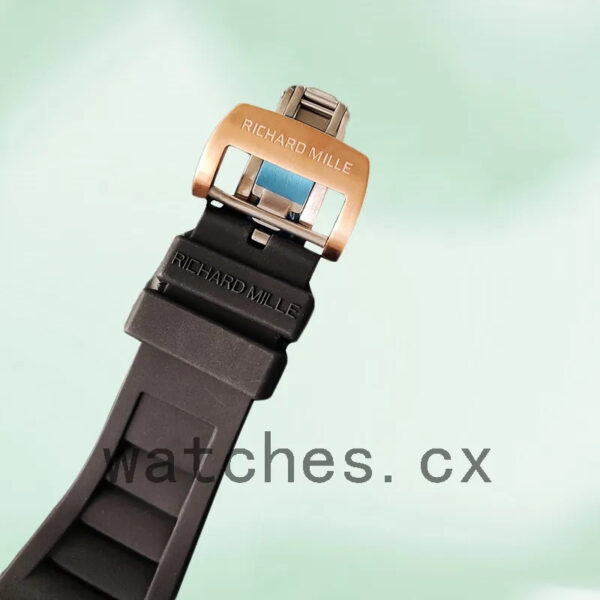 Richard Mille RM011 Around 45mm RM011-021 Men Rose Gold-tone Replica Watches - Image 3