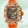 Richard Mille RM011 Around 45mm Men RM011-024 Transparent Dial Mechanical Replica Watches