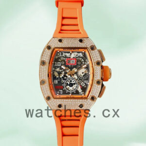 Richard Mille RM011 Around 45mm Men RM011-024 Transparent Dial Mechanical Replica Watches