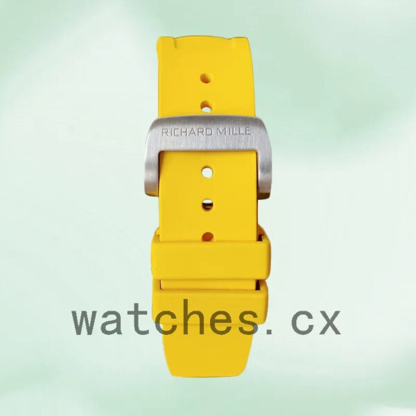 Richard Mille RM011 Around 45mm Men RM011-025 Silver-tone Transparent Dial Replica Watches - Image 3