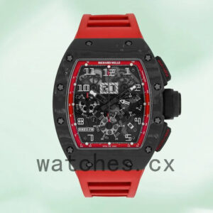 Richard Mille RM 011 Around 45mm RM 011 Men Transparent Dial Replica Watches